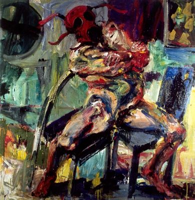 Emo Simonyi: Woman with mask